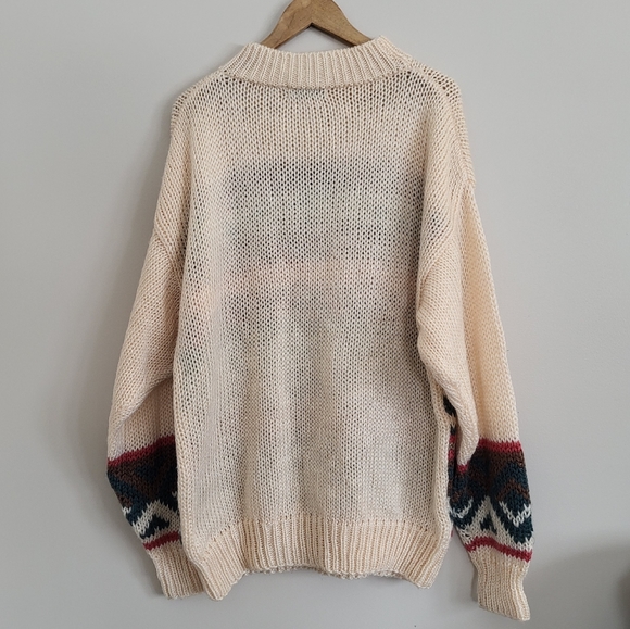 Vintage Hand Knit Sweater - Picture 2 of 5